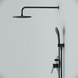 Набор: смеситель для ванны и душа, верхний душ с держателем, душевой набор и шланговое присоединение AM.PM FB85A1RH22 X-Joy FB85A1RH22 фото 3