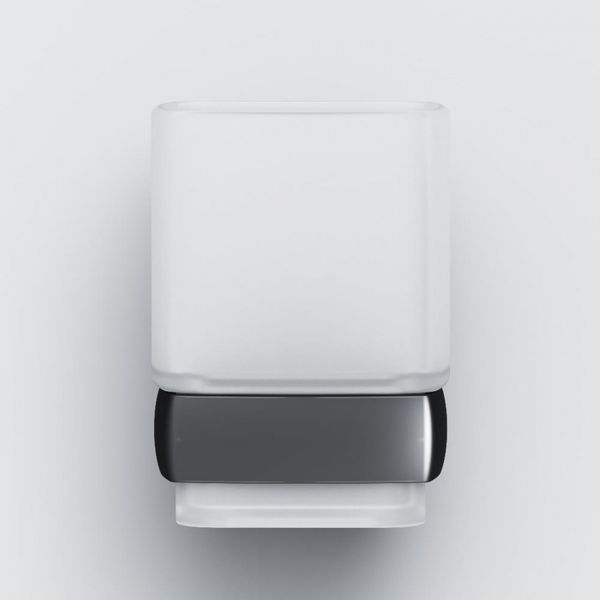 Стеклянный стакан с настенным держателем AM.PM A9034322 Gem A9034322  фото