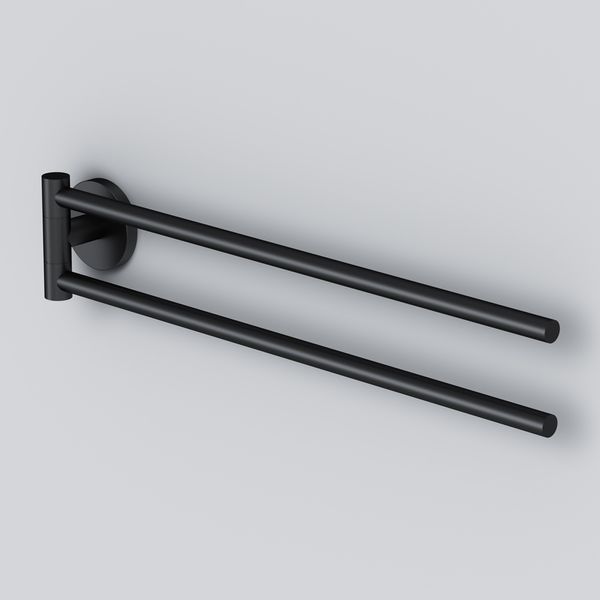 Двойная вешалка-вертушка для полотенец черный AM.PM A85A32622 X-Joy A85A32622 фото