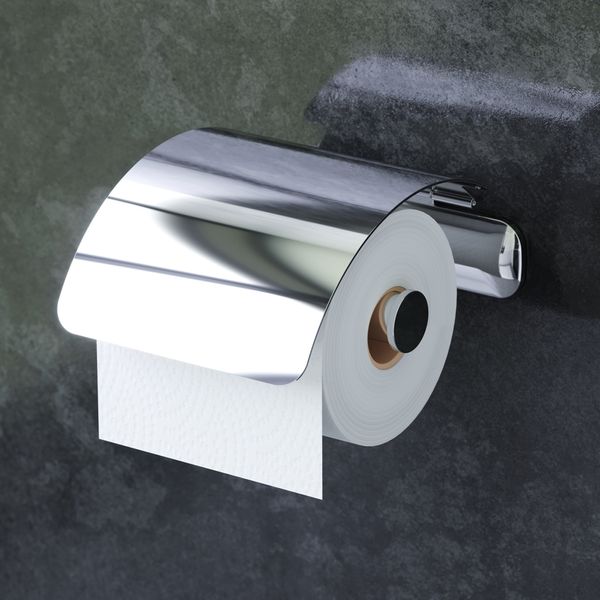Держатель для туалетной бумаги с крышкой AM.PM A50341464 Inspire A50341464 фото