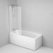 Душевая шторка для ванны, прозрачное стекло 80х140 см AM.PM WU90BS-080-140CT Gem WU90BS-080-140CT фото 2
