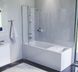 Душова шторка на ванну 80х140 см, розпашна з неподвижною стінкою AM.PM WU90BS-D3W5-140CT Gem WU90BS-D3W5-140CT фото 2