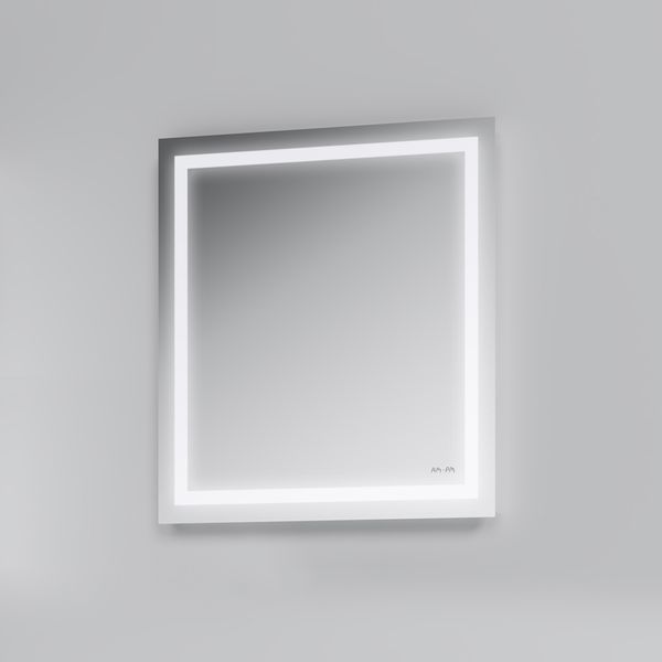 Зеркало с LED-подсветкой по периметру, 65 см AM.PM M91AMOX0651WG38 GEM M91AMOX0651WG38 фото
