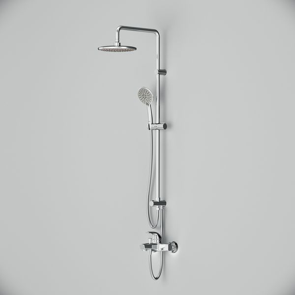 Набір 2 в 1: душова система, змішувач для ванни/душу AM.PM F4087514 Sense F4087514 фото